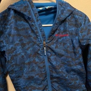 Columbia kids Size M lined windbreaker